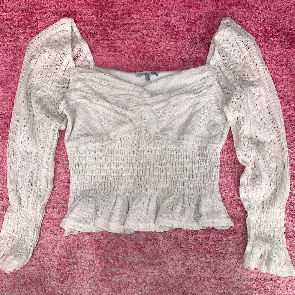 White dressy top